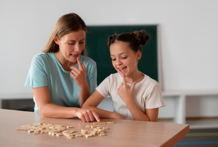 Логопед и ребенок