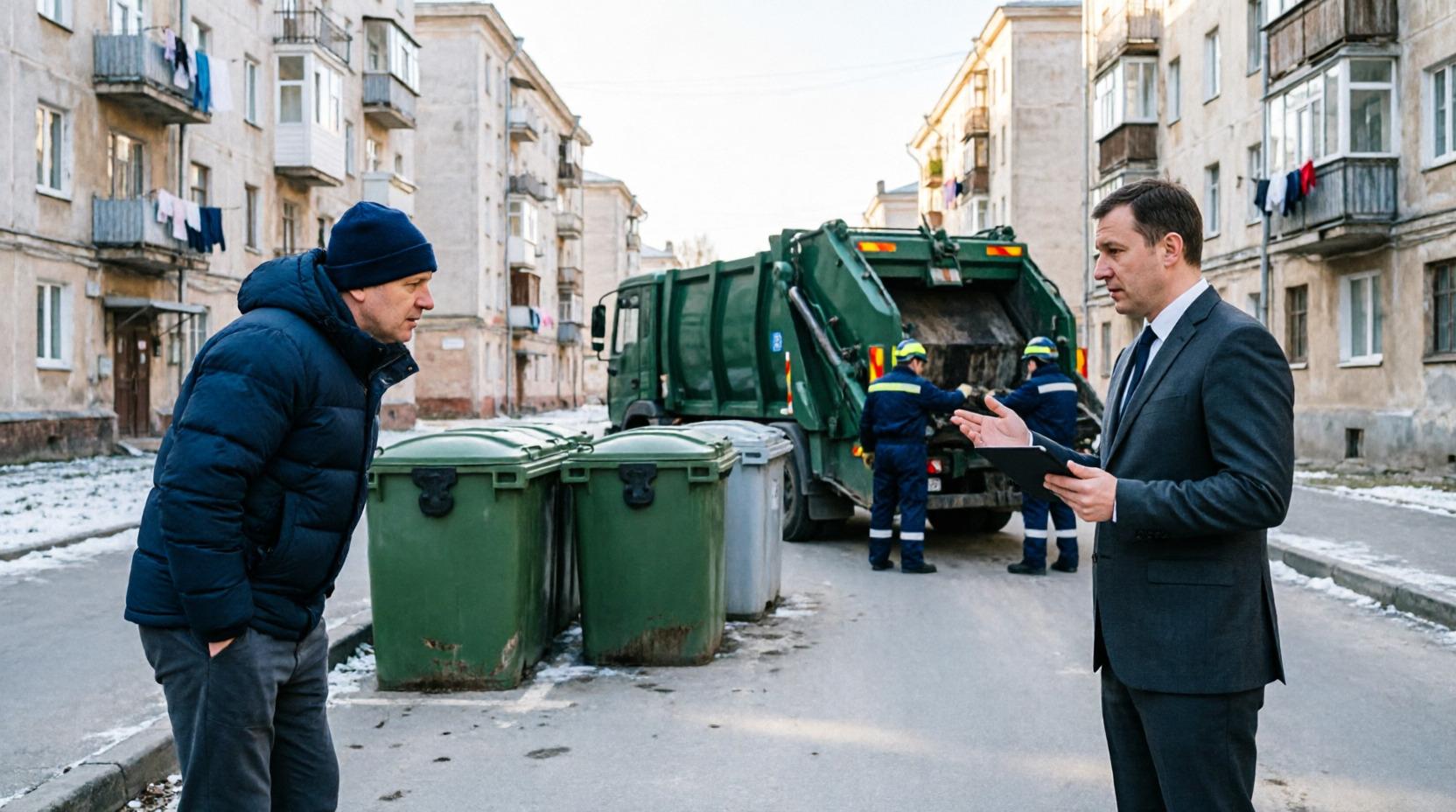 Кто отвечает за вывоз мусора из контейнеров в населённых пунктах 