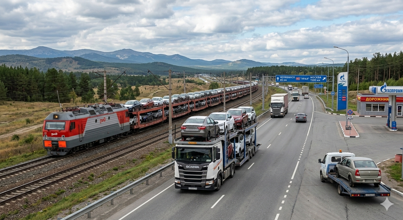 Перегон авто по РФ