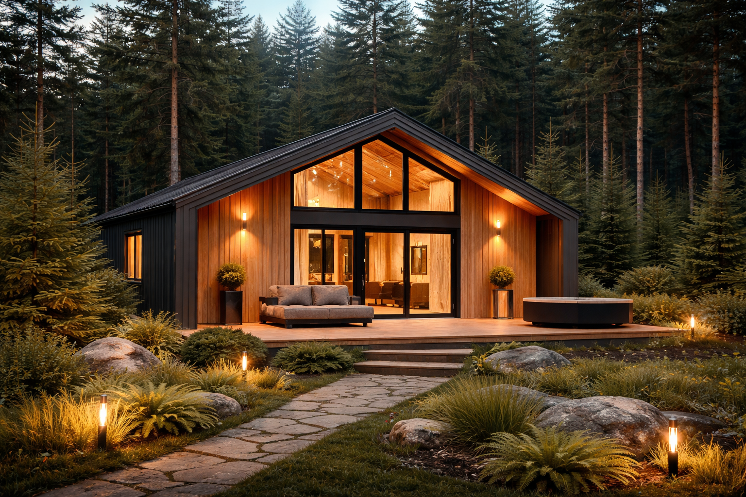 Дом с террасой