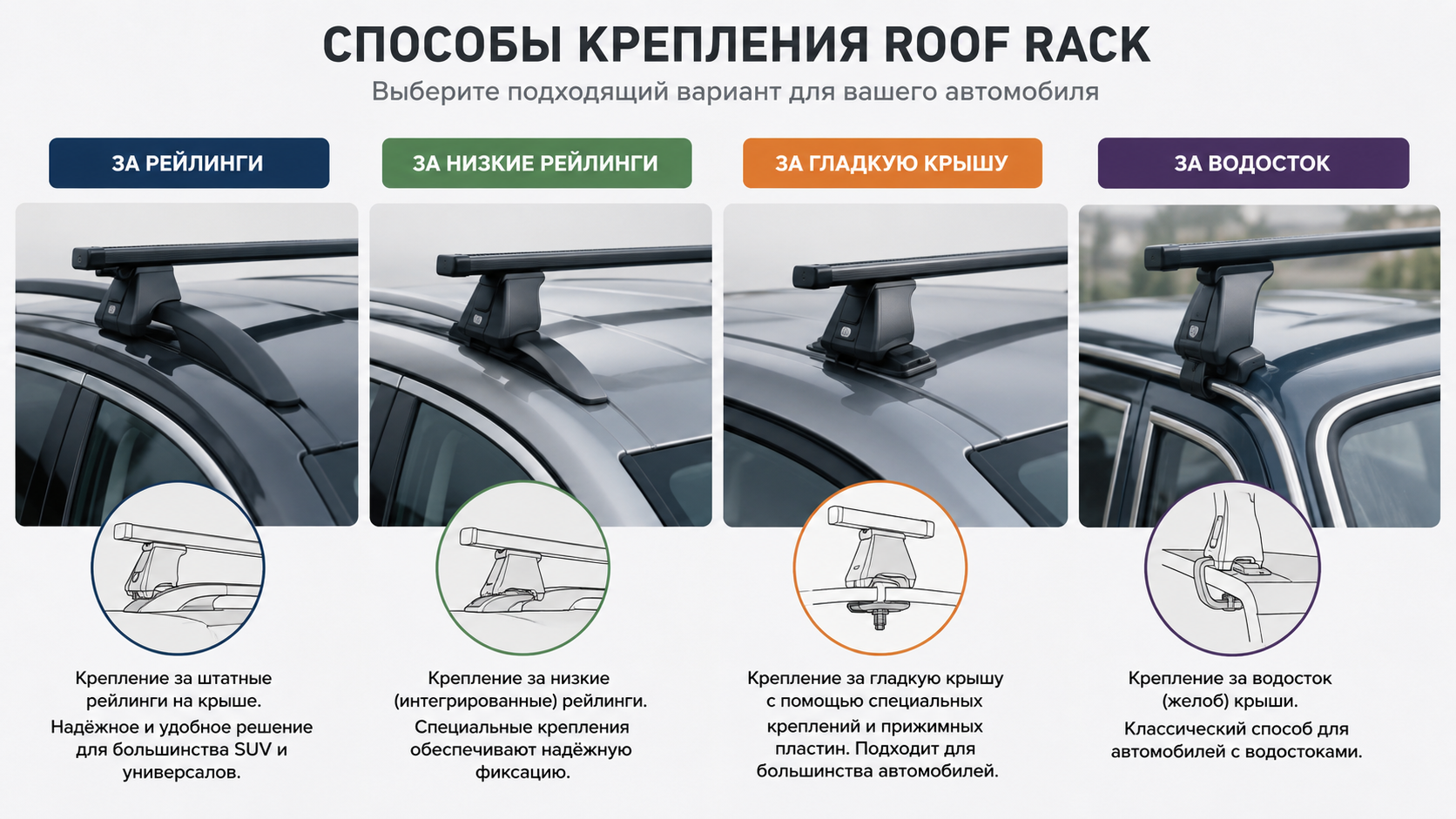 боксы на крышу автомобля