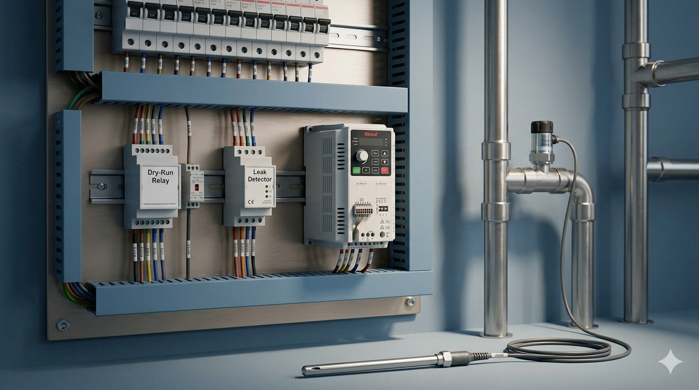 Схема санитарного насоса