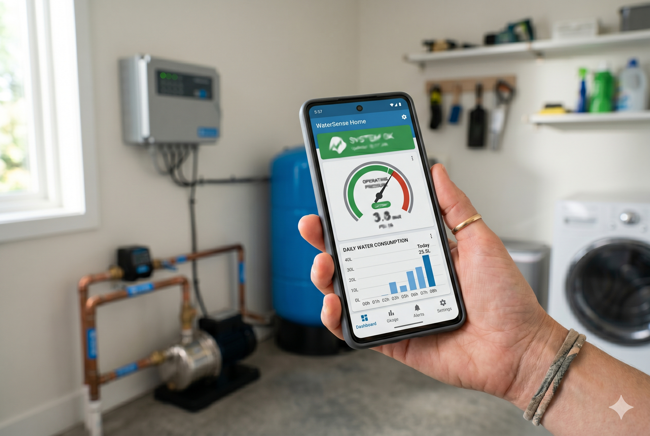 Схема санитарного насоса