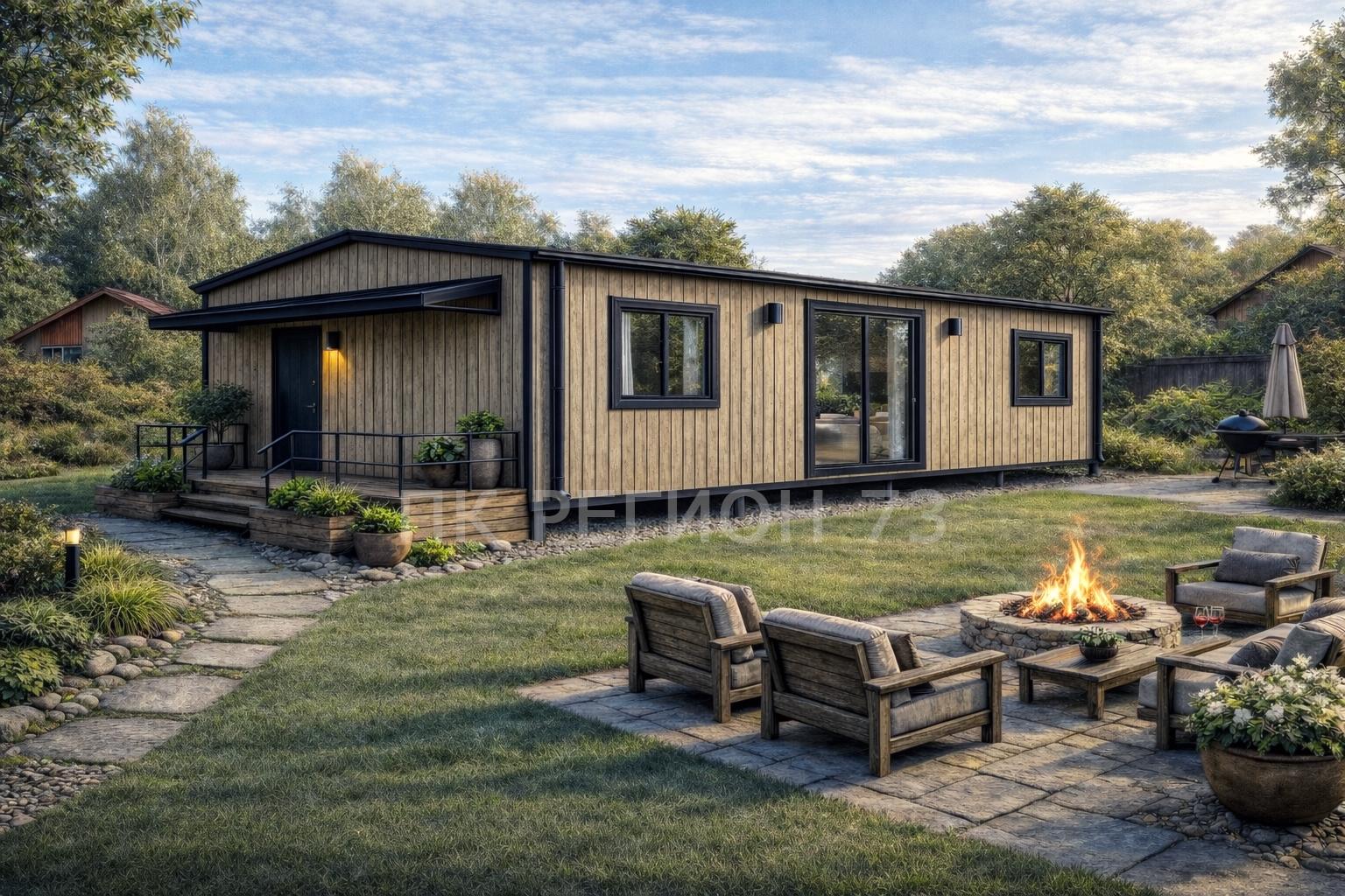 Современный дом