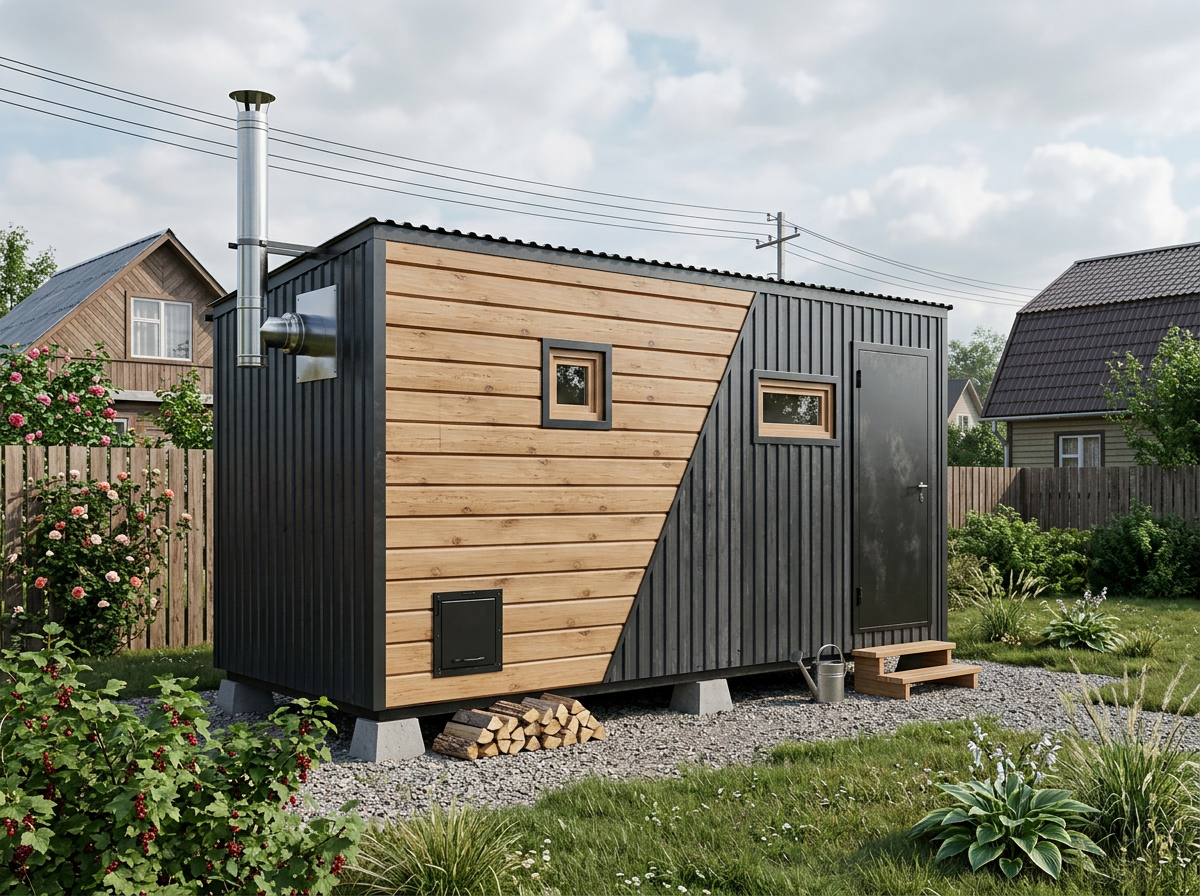 Модульная баня Мини 12 м²